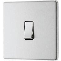 LAP 20A 16AX 1-Gang Intermediate Switch Brushed Stainless Steel (123KJ)