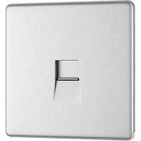 LAP Master Telephone Socket Brushed Stainless Steel (892KJ)