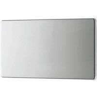 LAP 2-Gang Blanking Plate Polished Chrome (185KJ)