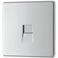 LAP Master Telephone Socket Polished Chrome (361KJ)