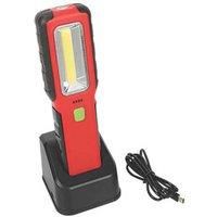 LED Inspection Light Rechargeable Indoor 650 lm Portable Handheld Torch Lamp