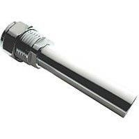 Flomasta 1/2" Compression x 15mm Compression TRV Extension Piece 81mm Chrome (384FW)