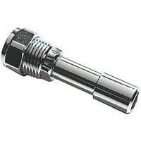 Flomasta 1/2" Compression x 15mm Compression TRV Extension Piece 73.5mm Chrome (136FW)