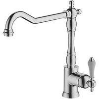 Swirl Traditional Monobloc Kitchen Mixer Tap Chrome (787PG)