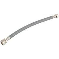 Flomasta Straight Flexible Compression Hose 15mm x 15mm x 300mm (337FA)