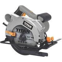 Titan Circular Saw Electric TTB874CSW 1200W 240V TCT Blade 24 Teeth (Diam) 165mm