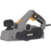 Titan Planer Electric TTB876PLN Soft-Grip Trigger Switch Dust Bag 900W 240V