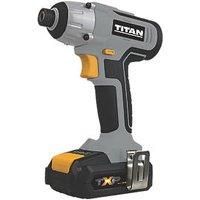 Titan Impact Driver Cordless TTI885IPD 18V TXP 2.0Ah 100Nm Low Battery Indicator
