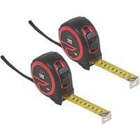 Forge Steel 8m Tape Measure Set 2 Pack (184PR)