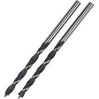 Erbauer Brad Wood Drill Bits 3mm x 61mm 2 Pack (393PH)