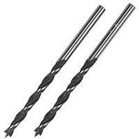Erbauer Brad Wood Drill Bits 4mm x 75mm 2 Pack (922PH)