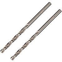 Erbauer Round Hss Drill Bit (Dia)3.5mm (L)70mm, Pack Of 2