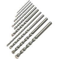 Erbauer 10 Piece Round Masonry Drill Bit Set