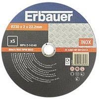 Erbauer T41 Cutting Disc (Dia)230mm, Pack Of 5