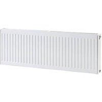 FLOMASTA Type 22 Double-Panel Radiator WHITE(H)400 x (W1100mm-COLLECTION BD1 2JS