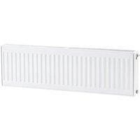 Flomasta Type 22 Double-Panel Double Convector Radiator 300 x 1200mm White 3876BTU (786XP)