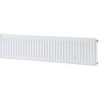 Flomasta Type 11 Single-Panel Single Convector Radiator 300 x 1200mm White 2130BTU (605XP)