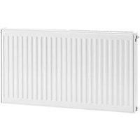 Flomasta Type 21 Double-Panel Plus Single Convector Radiator 500 x 900mm White 3528BTU (547XP)