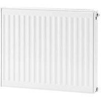 Flomasta Type 21 Double-Panel Plus Single Convector Radiator 500 x 600mm White 2352BTU (352XP)