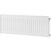 Flomasta Type 21 Double-Panel Plus Single Convector Radiator 300 x 800mm White 2068BTU (775XP)