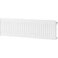Flomasta Type 21 Double-Panel Plus Single Convector Radiator 300mm x 1200mm White 3102BTU (186XP)