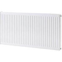 Flomasta Type 11 Single-Panel Single Convector Radiator 600 x 1100mm White 3568BTU (204XP)