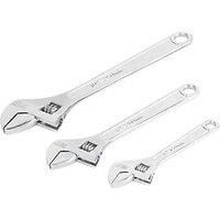 Forge Steel Adjustable Wrench Set 3 Pieces (868XG)