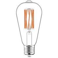 LAP ES ST64 LED Virtual Filament Light Bulb 806lm 3.8W (956PV)