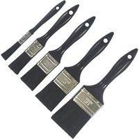 Fortress Flat Paint Brush Set 5 Piece Set (963FM)