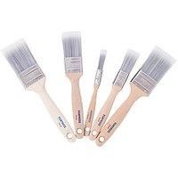 Fortress Trade Flat Paint Brush Set 5 Piece Set (812FM)