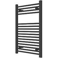 Flomasta Towel Radiator 800mm x 500mm Black 1239BTU (814TF)