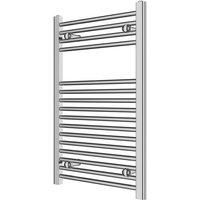 Flomasta Towel Radiator 800mm x 500mm Chrome 925BTU (693TF)