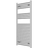 Flomasta Towel Radiator 1200mm x 500mm Chrome 1228BTU (378TF)