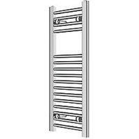Flomasta Towel Radiator 800mm x 300mm Chrome 543BTU (886TF)