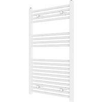 Flomasta Towel Radiator 1000mm x 600mm White 1760BTU (509TF)