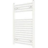 Flomasta Towel Radiator 800mm x 500mm White 1239BTU (202TF)