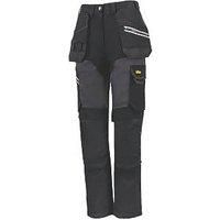 Site Kilani Womens Trousers Black / Grey Size 14 31" L (781FM)