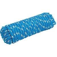 Braided Rope Blue / White 12mm x 20m (814FC)