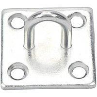 Smith & Locke Steel Staple on Plate 50mm x 50mm 2 Pack (604FE)