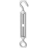 Steel Hook & Eye Turnbuckle 8mm 2 Pack (327FE)
