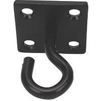 Smith & Locke Steel Hook on Plate 50mm x 50mm 2 Pack (990FE)