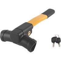 T-Bar Steering Wheel Lock Anti Theft Vehicle Car Brass 2 Keys Durable180mm