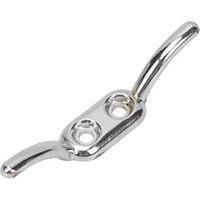 Cleat Hook Chrome 18mm 10 Pack (973FE)