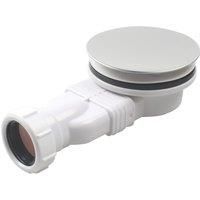 Flomasta Space Saving Shower Waste White 90mm (513JN)