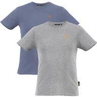 Site Yarnold Short Sleeve T-Shirt Multi-Coloured Large 46" Chest 2 Pack (683PC)