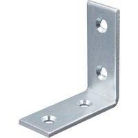 Essentials Angle Bracket Silver 50mm x 50mm x 20mm (130TA)