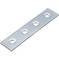 Essentials Mending Plates Silver 75mm x 16mm x 1.6mm 25 Pack (319TA)