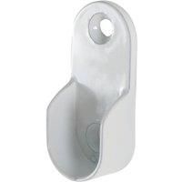 Essentials Rail End Sockets White 48mm 2 Pack (676TE)
