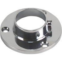 Essentials Rail End Sockets Polished Chrome 25mm 2 Pack (990VE)