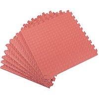 Essentials Interlocking Floor Tiles Red 20mm 8 Pack (199PH)